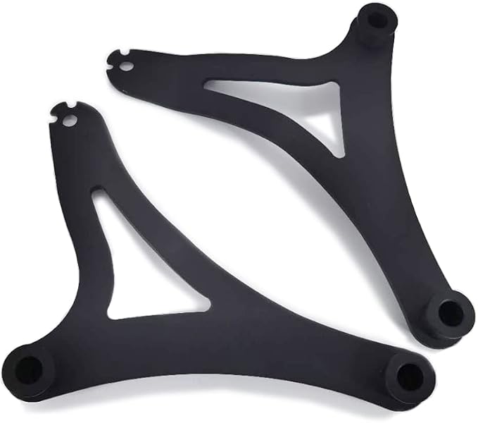 Adjustable Driver/Passenger Seat Backrest Component:Fixed Mounts (Indian Hard Saddlebag 14-22 (Black))