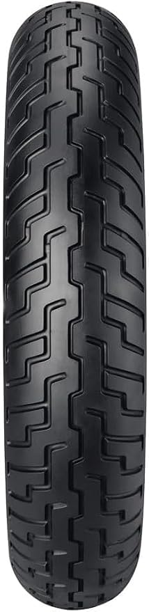 Dunlop D404 Front Motorcycle Tire 80/90-21 (48H) Black Wall - Fits: Kawasaki Vulcan Custom VN900 2006-2016