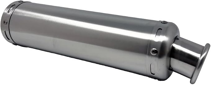 MYK Exhaust Muffler System for GY6 50cc/80cc 4 Stroke Scooters with a 10" Rear Rim