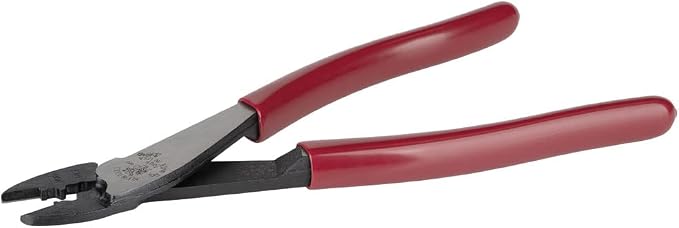 Klein Tools Crimping and Cutting Tool Bundle | Needle Nose Pliers, Long Nose Side Cutters, Alligator Pliers