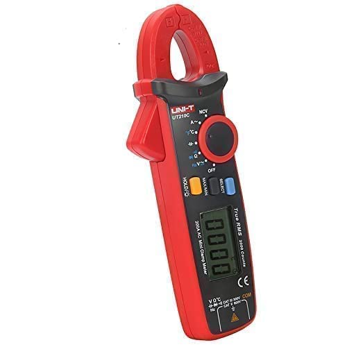 UNI-T UT210C Clamp Meter Digital Pliers Ammeter Voltmeter Professional Electrician Tester Multimeter
