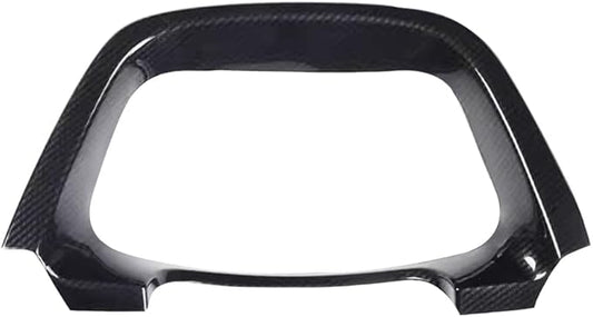 BOYUER for Toyota RAV4 2013-2018 ABS Instrument Frame Steering Wheel Panel Dashboard Cover Trim Sticker Car Interior Accessories Decoration Panel Moulding Trims (Carbon Fiber)