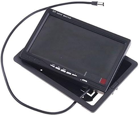 BW 7 inch High Resolution 800 * 480 TFT Color LCD Car Rear View Camera Monitor Support Rotating The Screen and 2 AV Inputs