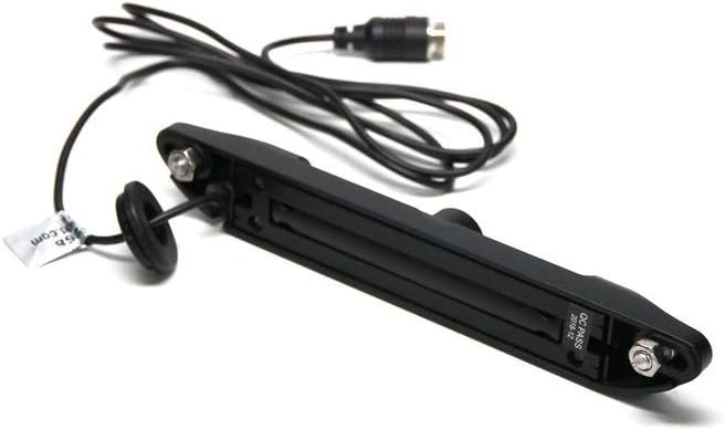 170° License Plate Backup Camera with 6 Infra-RED ILLUMINATORS (Adjustable Angle) (RVS-0355-IR) (66ft Cable, RCA Connector)