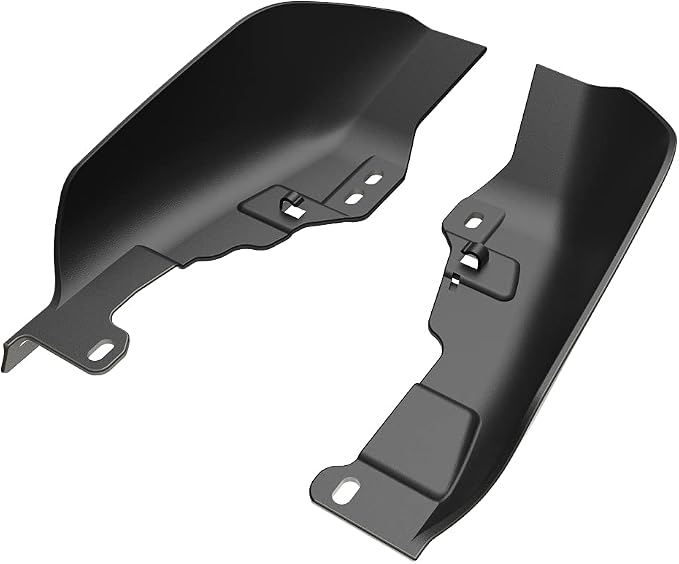 Advanblack 2024 RG Mid Frame Air Deflectors Compatible for Harley Touring Street Glide, Road King, Electra Glide, 2009-2025(Industrial Gray Denim)