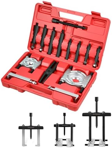 DAYUAN Pull and Press Sleeve Kit with 28 Pcs Bundle with 14pcs Bearing Separator Puller Set