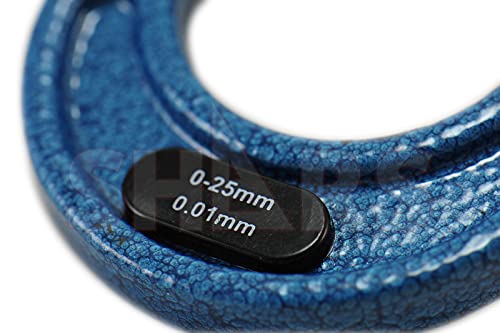 Shars 0-25mm x 0.01mm Outside Micrometer 303-2625 P)