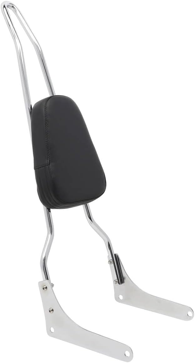 Passenger Tall Sissy Bar Rear Backrest for Honda Rebel 250 CMX250 CA250 All Year, Chrome