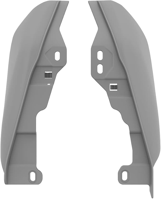 Advanblack 2024 RG Mid Frame Air Deflectors Compatible for Harley Touring Street Glide, Road King, Electra Glide, 2009-2025(Sunset Orange)