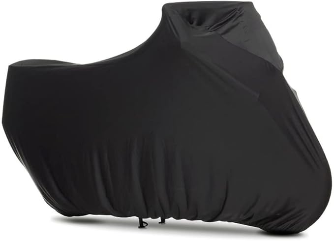 Indoor Motorcycle Cover Soft Stretch Dustproof Cover Compatible with All Motor, 96 inches