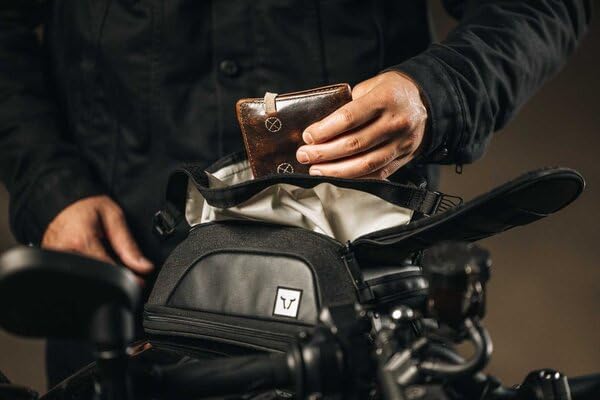 SW-MOTECH BC.TRS.00.401.20000 Legend Gear Magnatic Tank Bag - LT3 - Black