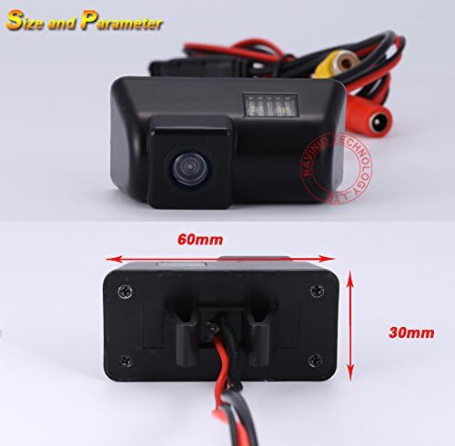 HD Color CCD Waterproof Vehicle Car Rear View Backup Camera, 170° Viewing Angle Reversing Camera for Ford Transit MK6 2000-2006/MK7 2007-2013/Tourneo Connect 2012