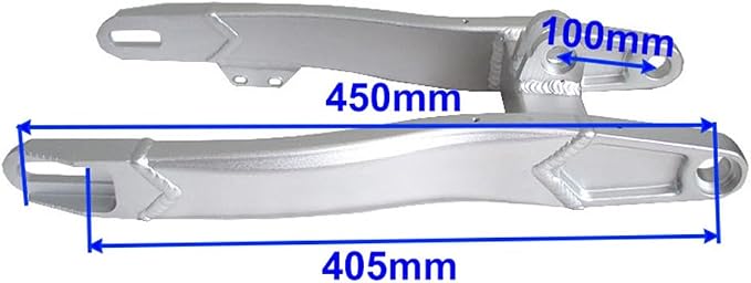Silver 480mm Aluminum Rear Swingarm For 110cc 125cc 140cc 150cc 160cc 170cc 180cc 190cc Pit Dirt Motor Bike
