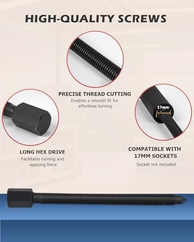 DAYUAN Pull and Press Sleeve Kit with 28 Pcs Bundle with 14pcs Bearing Separator Puller Set