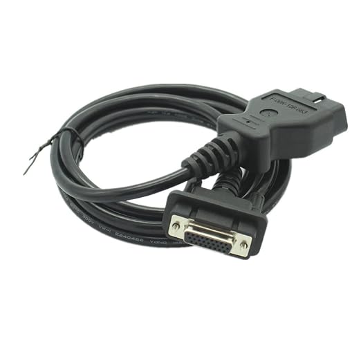 VCM2 Diagnostic Cable OBD2 DLC Testing Cable F-00K-108-663 Replacement of Part No.164-R9801 Compatible for Ford VCMII VCM2