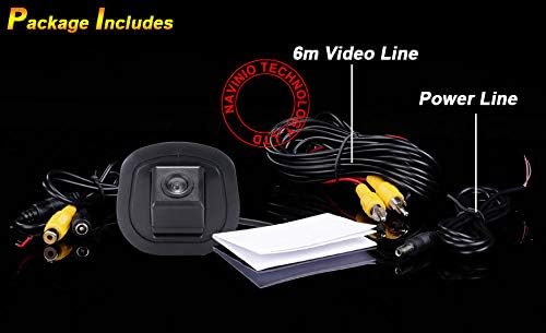 Car Backup Camera,Rear View Camera Night Vision,Waterproof Reverse Camera 170° Wide View Angel Replacement for BMW X5 E70 X6 E71 2011/ BMWX1 E84 325d 2012