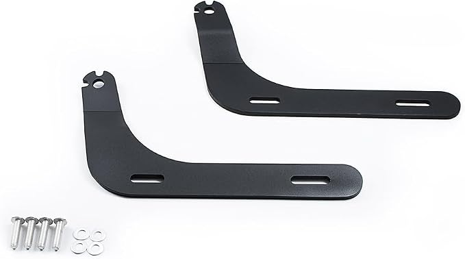 Adjustable Driver/Passenger Seat Backrest Component:Fixed Mounts (R18(Black))