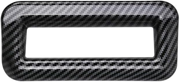Multi Function Button Frame Interior Modifications Compatible with Toyota Grand Highlander 2024 2025 2026 Fit for 2024-2026 Grand Highlander ABS Accessories(Carbon Fiber)