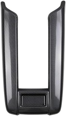 Armrest Box Panel Cover Interior Modifications Compatible with Toyota Grand Highlander 2024 2025 2026 Fit for 2024-2026 Grand Highlander ABS Accessories(Carbon Fiber)