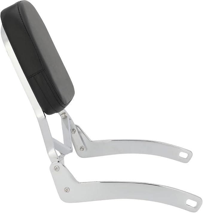 Passenger Sissy Bar Rear Backrest for Yamaha Virago 250 XV250 1988-2007 / Virago 125 XV125 1989-2011, Chrome