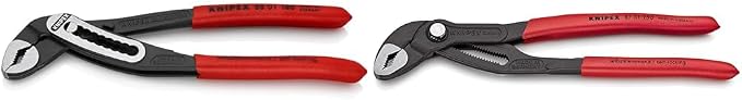 Knipex 7-Inch Alligator Pliers and 10-Inch Cobra Water Pump Pliers Bundle