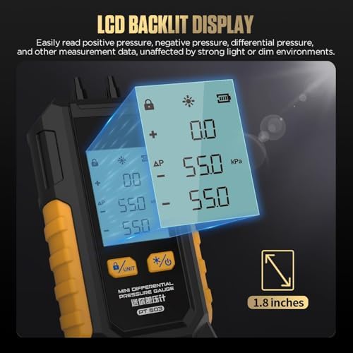 Digital Manometer HVAC PT503 & Engine Piston Ring Compressor Tool