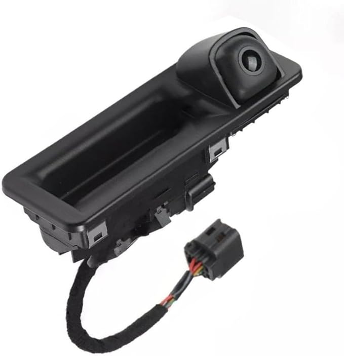 Car Rear View Backup Camera 8-Pin Fits for Hyundai Tucson 2018 2019 2020 Replace# 95760-D3800 95760D3800 (Backup Camera with Trunk Release Switch)