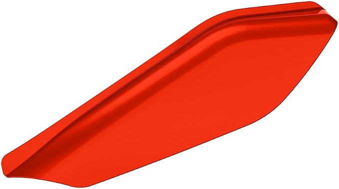Color - Matched Mid Frame Air Deflectors Heat Shield, Perfectly Fit for Harley Touring Models 2009-2026 Rally Red