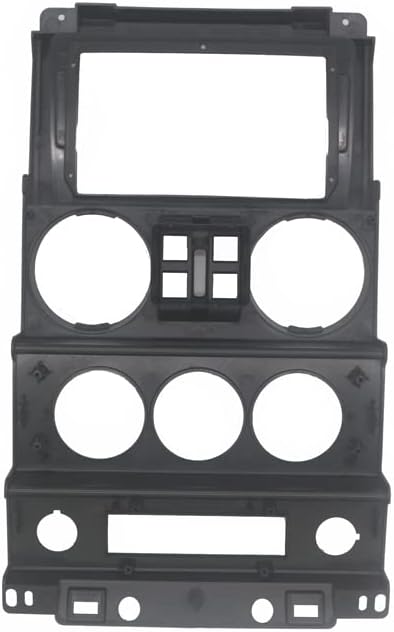Fits for Jeep Wrangler 2008 2009 2010 4 Doors Car Radio Stereo Fascia Frame Double DIN 9 inch Dash Installation Mounting Kit