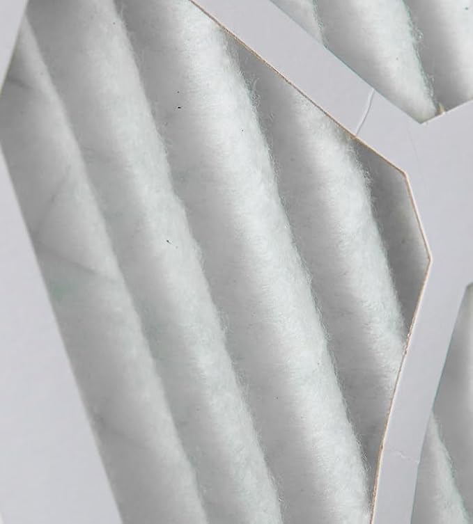 Nordic Pure 25x25x1 (Actual Size: 24 1/2 x 24 1/2 x 3/4) Pleated MERV 13 Air Filters 6 Pack