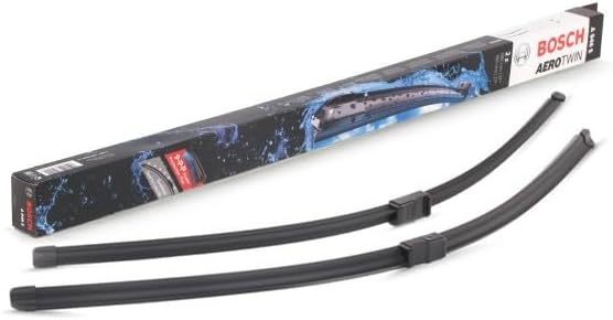 BOSCH 3397118946 AeroTwin OE Replacement Wiper Blades Driver & Passenger Side - Set of 2 (27" & 27") Side Lock 22mm