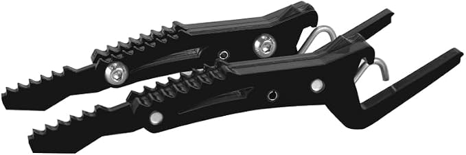 Universal Passenger Foot Pegs For Most Motocross, Dirt Bikes, Off-road And Supermoto Motorcycles With Original Footpegs MX Cross, Enduro Rear Pedals Rests 1 Pair