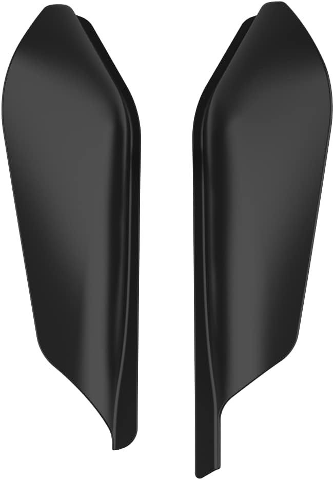 Advanblack 2024 RG Mid Frame Air Deflectors Compatible for Harley Touring Street Glide, Road King, Electra Glide, 2009-2025(Fast Johnnie)