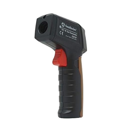 Southwire Infrared Thermometer - Measures Surface Temperatures from -4°F to 752°F - 10:1 Distance-to-Spot Ratio, Laser Targeting, Fast Response