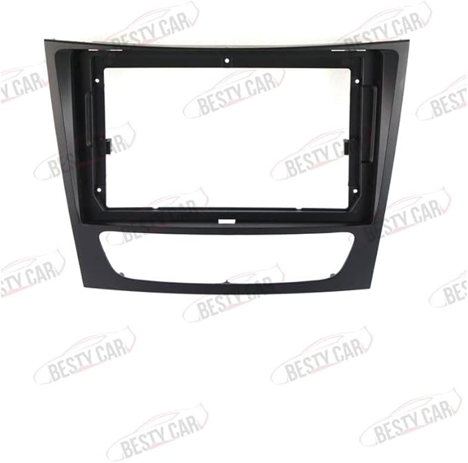 Fits for Benz E-Class W211 E200 E220 2002-2010 Car Radio Stereo Fascia Frame Double DIN 9 inch Dash Installation Mounting Kit