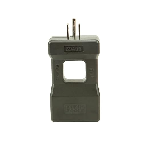 Klein Tools CL445 HVAC Clamp Meter + Klein Tools 69409 Line Splitter