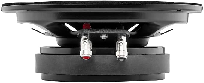 DS18 PRO-CF6.4SL 6.5" Slim Speaker 500 Watts RMS Max Power 4-Ohms Carbon Fiber Cone Water Resistant Mid-Bass Loudspeaker - Great Speaker for Motorcycles and Powersports - 1 Speaker