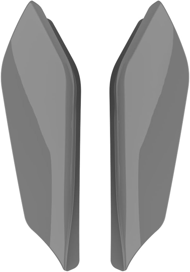 Advanblack 2026 Road Glide Mid Frame Air Deflector, Dark Billiard Gray Air Deflector Heat Shield Compatible with Harley Touring Street Glide, Road King, Electra Glide, 2009-2026