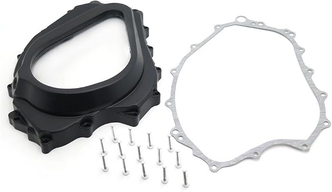 HTTMT- CB1000RR CBR1000RR Chrome Custom Cluctch Cover Compatible with Hond 2004-2007 CBR1000RR/2008-2015 CB1000RR
