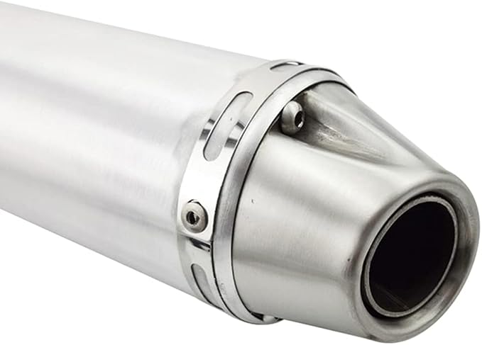 DJ-Motor 32mm Exhaust T4 Muffler For 150cc 160cc Pit Dirt Bike Mini Motocross Taotao DBX1 X-pro140
