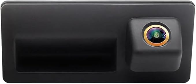 AHD/CVBS Car Rear View Camera's Fisheye Trunk Handle Camera with RCA Cable & Vehicle-Camera for Audi A4 A4L A8 A8L Q3 A5 Q5 S5 / Volkswagen VW Passat Lingyu Lavida Tiguan Touareg (AHD)