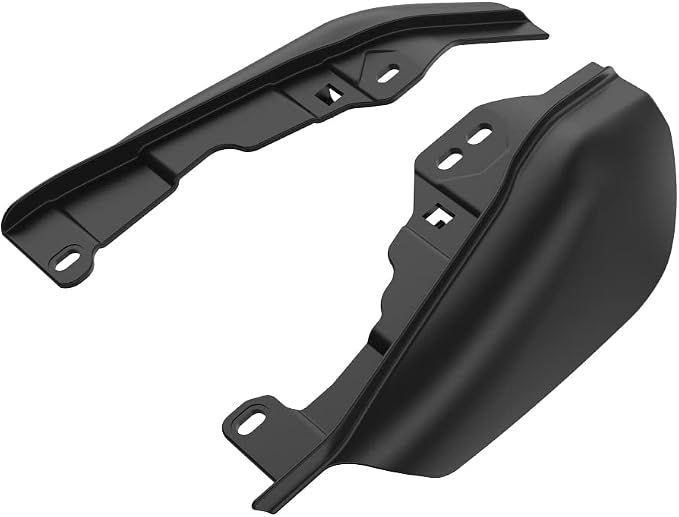 Advanblack 2024 RG Mid Frame Air Deflectors Compatible for Harley Touring Street Glide, Road King, Electra Glide, 2009-2025(Fast Johnnie)