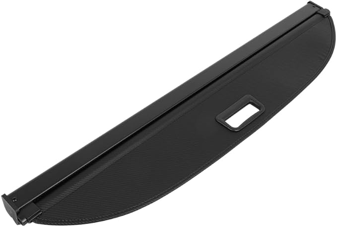 SCITOO Cargo Cover Shade 2018-2023 for Nissan Kicks Accessories Retractable Trunk Shielding Shade Cargo Anti-Peeping Luggage Tonneau Cover Privacy Screen with Carbon Fiber Texture