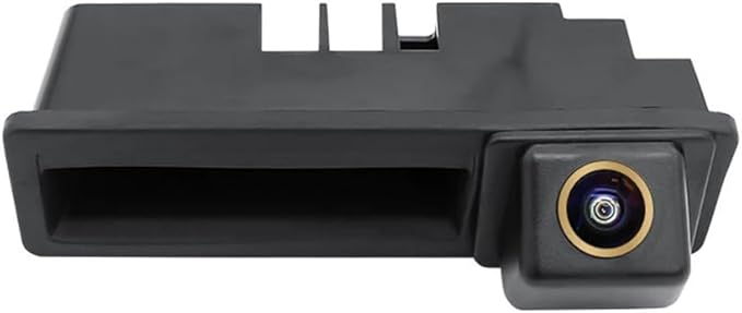 AHD/CVBS Car Rear View Camera's Fisheye Trunk Handle Camera with RCA Cable & Vehicle-Camera for Audi A3 A4 A6L A8L A5 Q7 & Backup Camera (AHD)