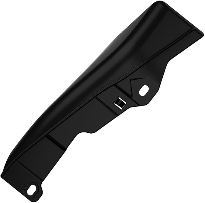 Color - Matched Mid Frame Air Deflectors Heat Shield, Perfectly Fit for Harley Touring Models 2009-2026 Raven Metallic