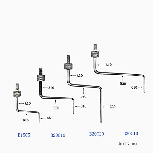 Needle Point Contact Points for Dial Indicators M2.5 Thread (A Set)