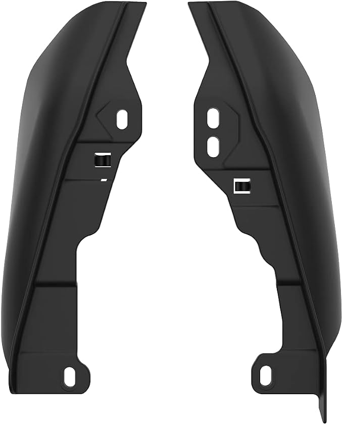 Advanblack 2024 RG Mid Frame Air Deflectors Compatible for Harley Touring Street Glide, Road King, Electra Glide, 2009-2025(Denim Black)