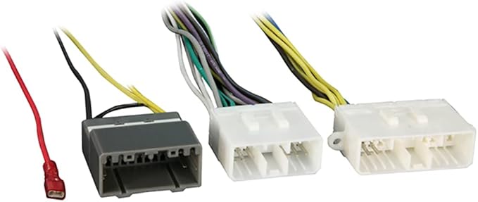 Metra 70-6504 Amplifier Bypass Harness for Select 2005-2009 Dodge Durango & Dodge Magnum Models