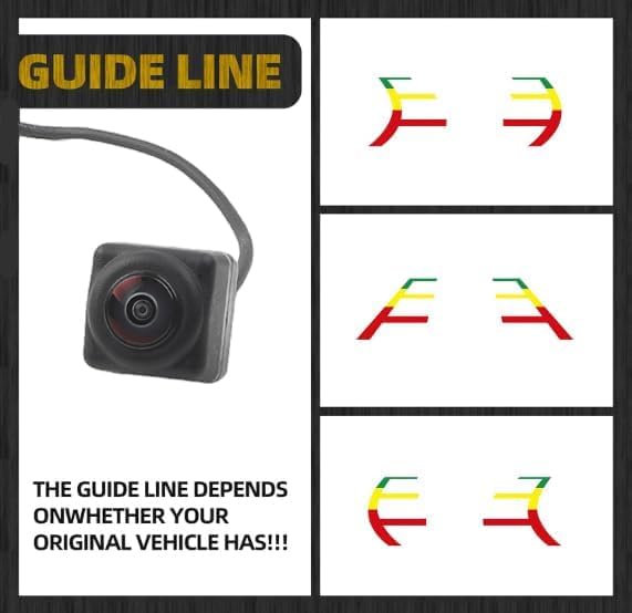 Dasbecan Backup Rear View Camera Compatible with Chevrolet Malibu 2023-2024 1.5L 4Cyl, Reverse Parking Assist, Back Camera Installation Monitor Systems Replaces# 84543080 42861580