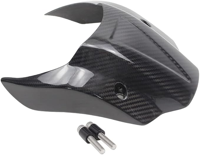 POWER JAMES Black 100% Carbon Fiber Outer Headlight Fairing for Harley Davidson Breakout FXBR/S 2018-2024